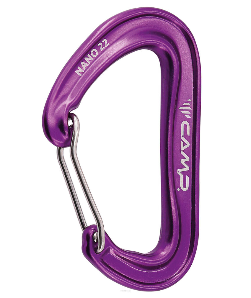 Karabinek CAMP Nano 22 - purple