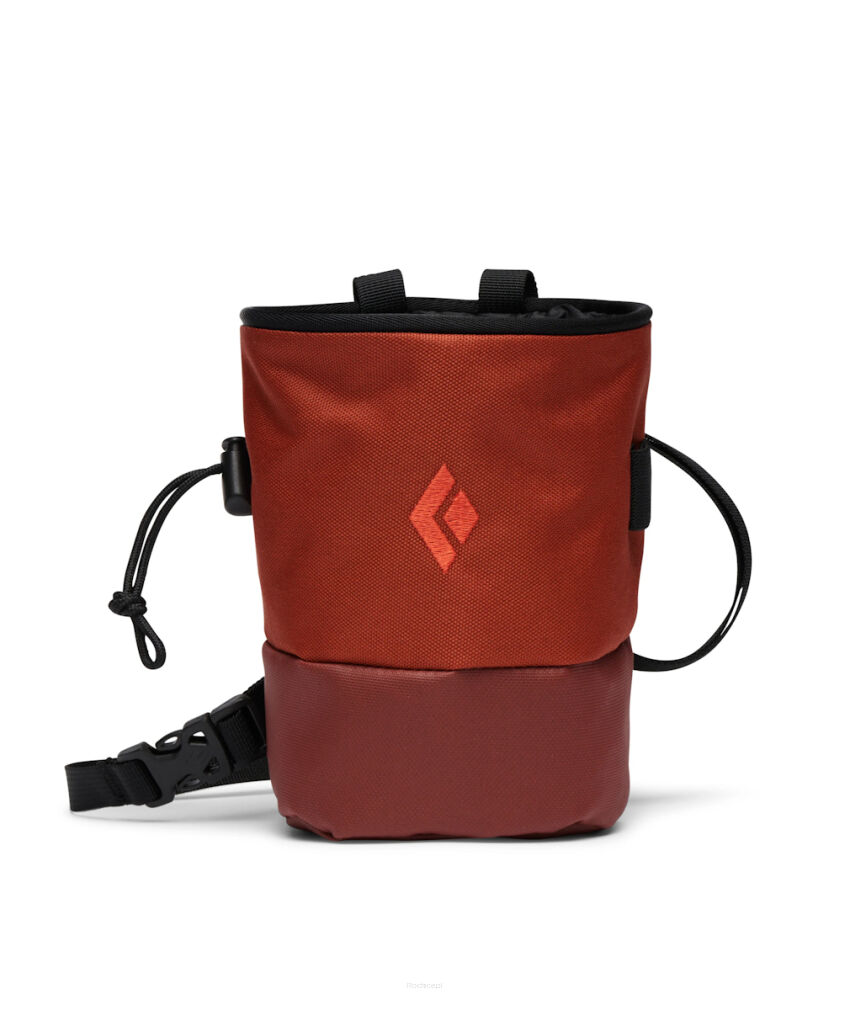 Woreczek na magnezję Black Diamond Mojo Zip - burnt sienna