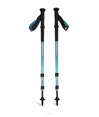 Kije trekkingowe Black Diamond Trail Back - creek blue