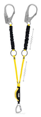 Lonża z absorberem PETZL Absorbica-Y TIE BACK MGO 150cm