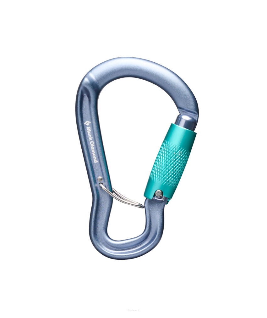 Karabinek Black Diamond GridLock Triple Lock - gray