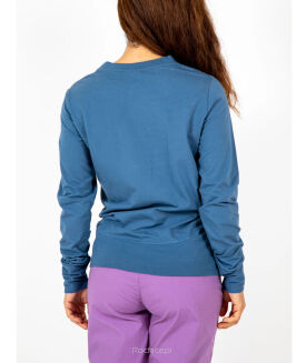 Koszulka damska z długim rękawem E9 Micol - vintageblue - 4