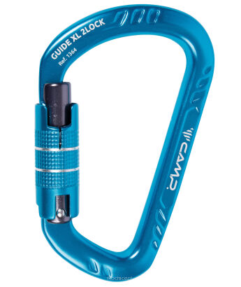 Karabinek CAMP Guide XL 2Lock - blue