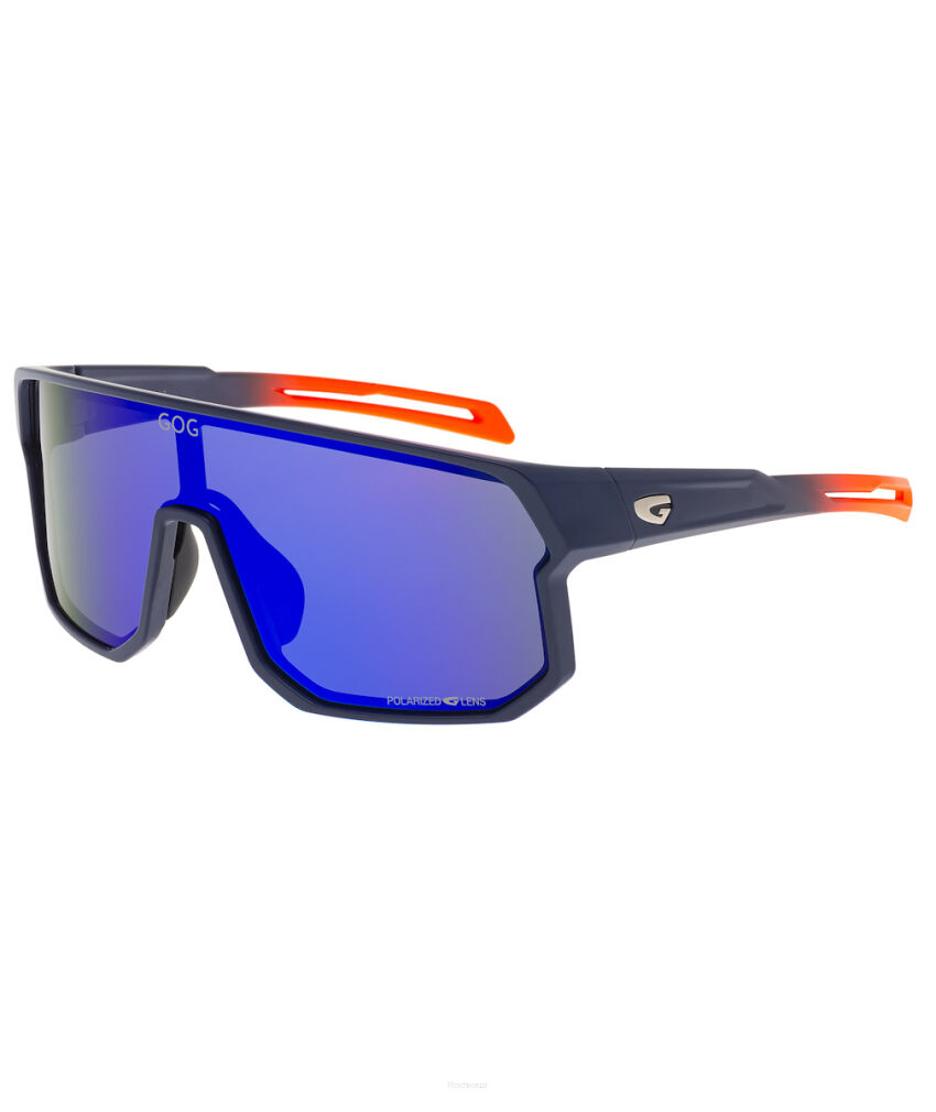 Okulary przeciwsłoneczne GOG Eyewear Vidar - matt navy blue/orange