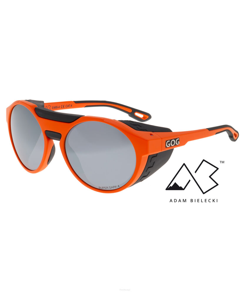 Okulary przeciwsłoneczne GOG Eyewear Manaslu - matt neon orange/black
