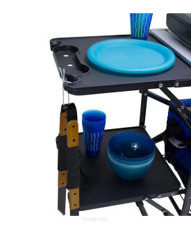 Stolik do gotowania GCI Outdoor Master Cook Station - black chrome - 3