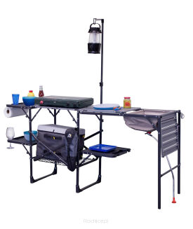 Stolik do gotowania GCI Outdoor Master Cook Station - black chrome - 2