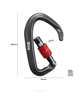 Karabinek Fixe Climbing Puput Screw - 3