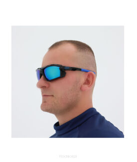 Okulary przeciwsłoneczne GOG Eyewear Glaze - black/blue - 6