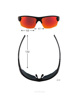 Okulary przeciwsłoneczne GOG Eyewear Glaze - black/blue - 5