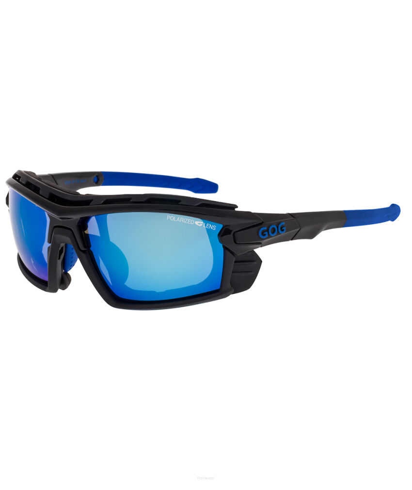 Okulary przeciwsłoneczne GOG Eyewear Glaze - black/blue