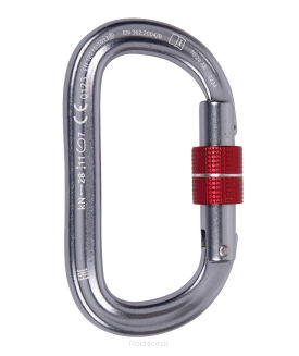 Karabinek CAMP Oval XL Lock - titanium - 2