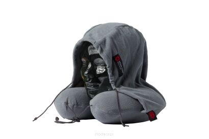 Poduszka z kapturem Grand Trunk Hooded Travel Pillow Slate gray