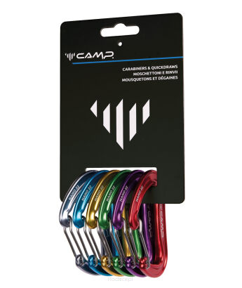 Zestaw karabinków CAMP Nano 22 Rack Pack