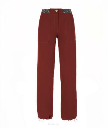 Spodnie wspinaczkowe damskie E9 Fionda - wine