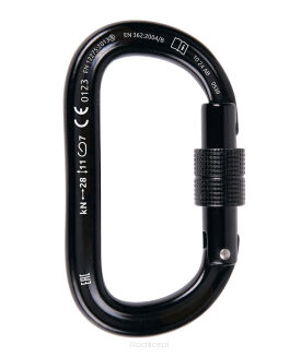 Karabinek CAMP Oval XL Lock - black - 2