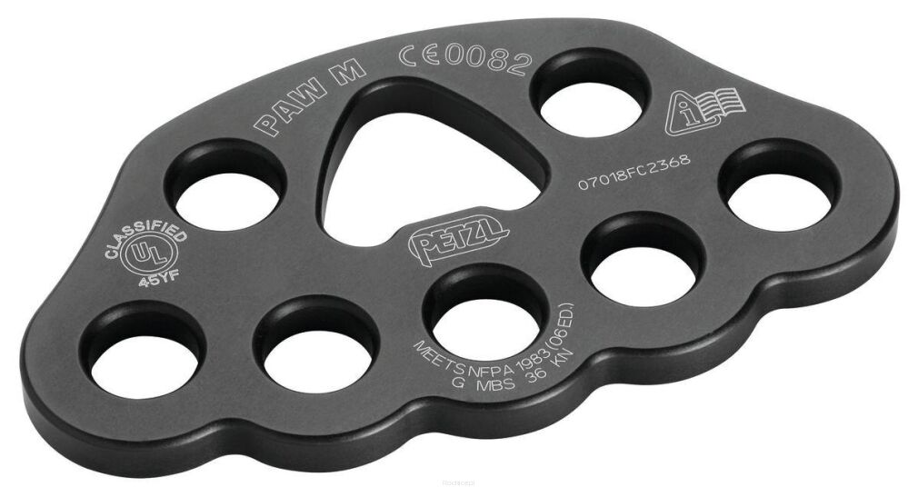 Płytka PETZL Paw M black