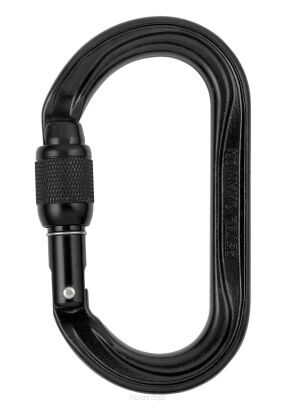 Karabinek PETZL Oxan Screw Lock czarny