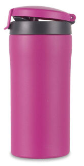 Kubek termiczny LIFEVENTURE Flip-Top Thermal Mug różowy mat - 4
