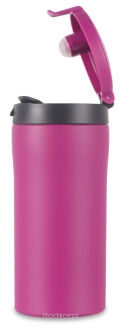 Kubek termiczny LIFEVENTURE Flip-Top Thermal Mug różowy mat - 7