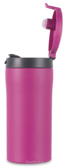 Kubek termiczny LIFEVENTURE Flip-Top Thermal Mug różowy mat - 8