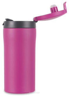 Kubek termiczny LIFEVENTURE Flip-Top Thermal Mug różowy mat - 10