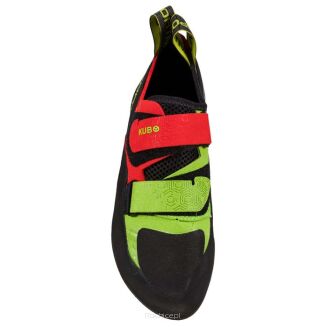 Buty wspinaczkowe La Sportiva Kubo - goji/neon - 3