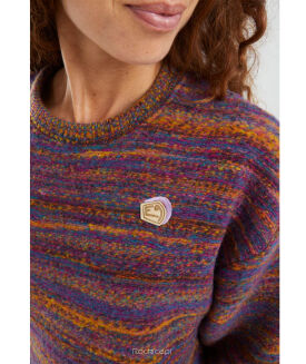 Sweter damski E9 Mei - dark teal - 5