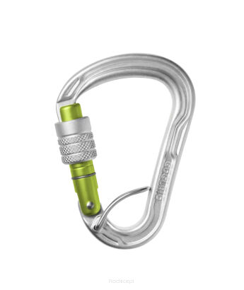 Karabinek HMS Edelrid Strike Screw FG II - silver