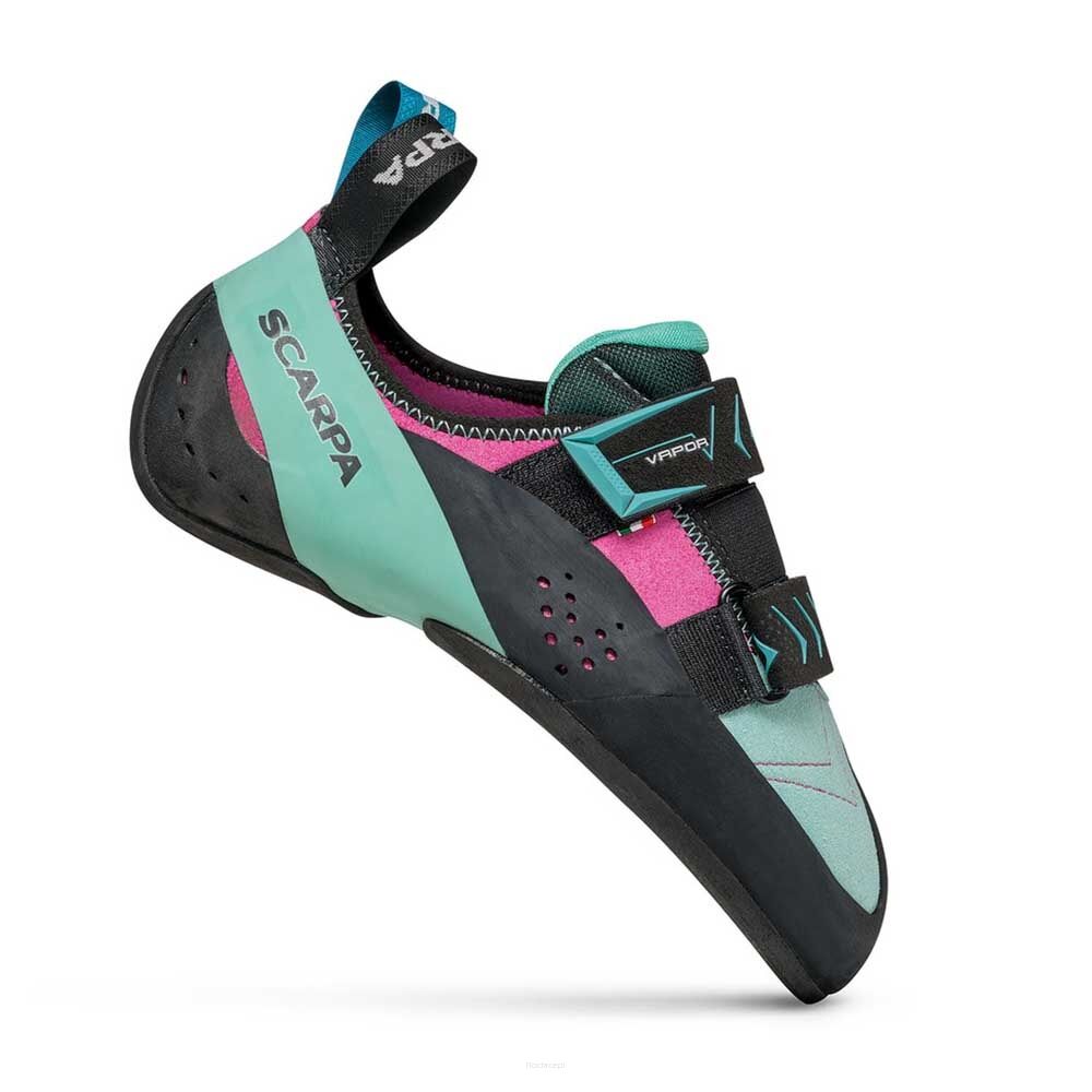 Buty wspinaczkowe damskie Scarpa Vapor V WMN - dahlia/aqua