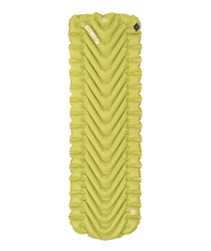 Materac dmuchany Klymit Static V Summit - electric green