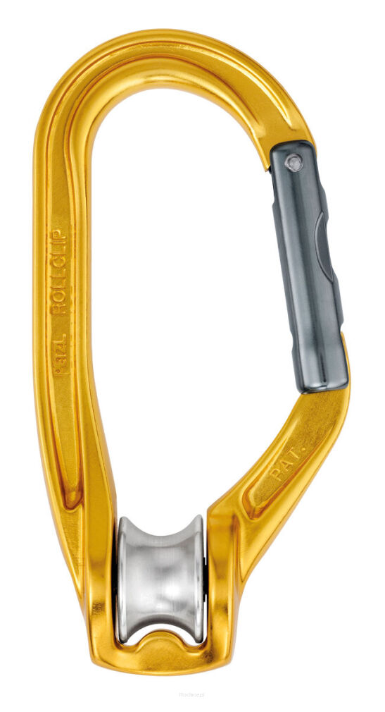 Karabinek z bloczkiem PETZL Rollclip A