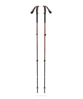Kije trekkingowe Black Diamond Trail - iron red - 2