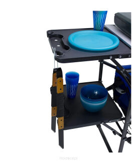 Stolik do gotowania GCI Outdoor Slim-Fild Cook Station - black chrome - 3