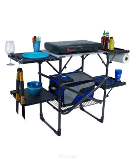 Stolik do gotowania GCI Outdoor Slim-Fild Cook Station - black chrome - 5