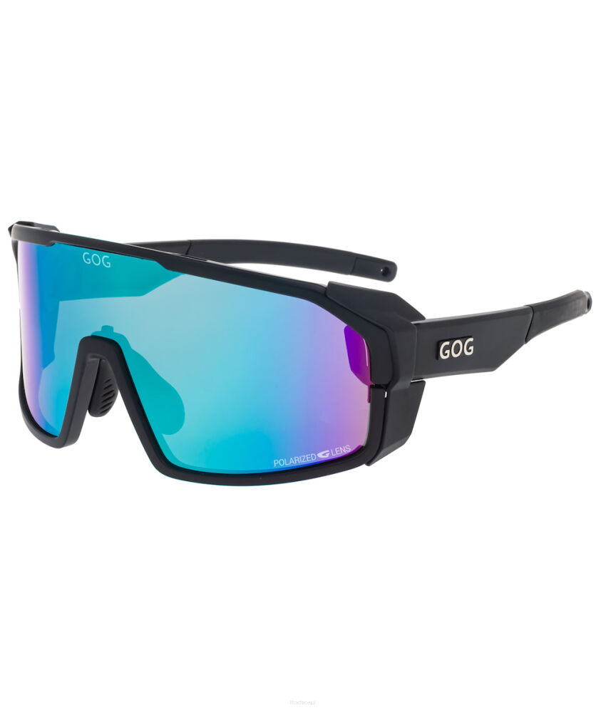 Okulary przeciwsłoneczne GOG Eyewear Annapurna - matt black/reflex white-blue