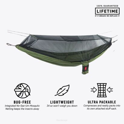 Hamak Grand Trunk Skeeter Beeter XT Hammock - olive