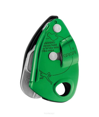 Przyrząd asekuracyjny Petzl Grigri + - green