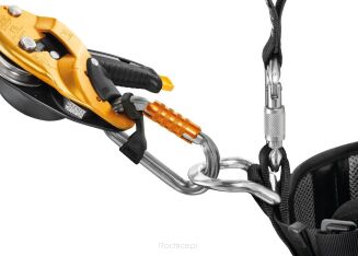 Karabinek PETZL AmD Triact Lock - złoty - 3