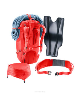 Plecak wspinaczkowy Deuter Guide 34+6 - poppy/crimson - 5