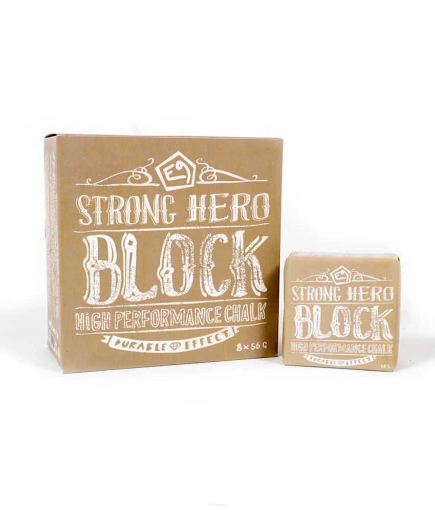 Magnezja w kostce E9 Strong Hero Block