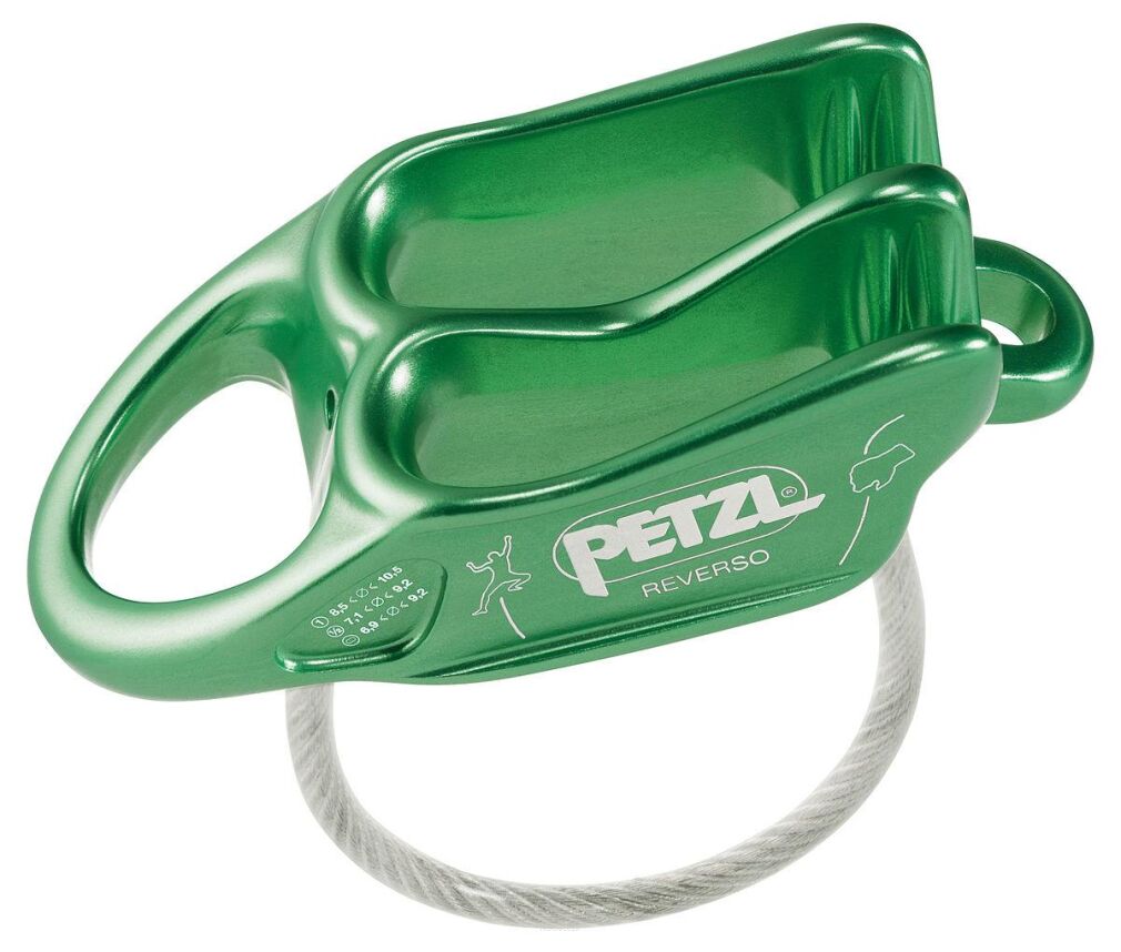 Przyrząd asekuracyjny PETZL Reverso zielony