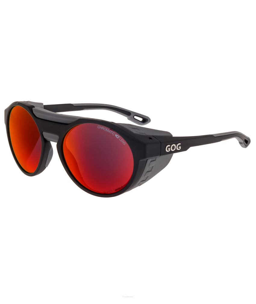 Okulary przeciwsłoneczne GOG Eyewear Manaslu - matt black/grey