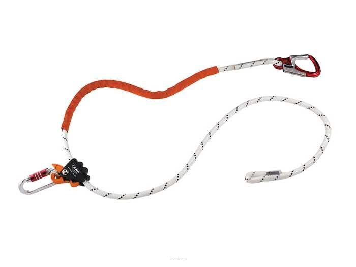 Lonża regulowana CAMP Rope adjuster ALU connectors 200cm