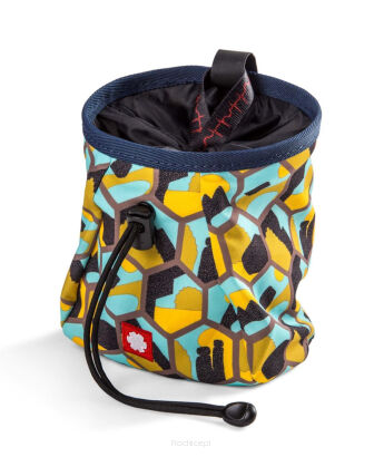 Woreczek na magnezję OCUN LUCKY - Hexagon yellow