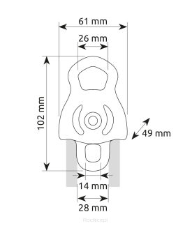 Bloczek CAMP Dryad Pro - 2