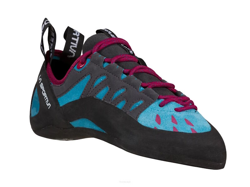 Buty wspinaczkowa damskie La Sportiva Tarantulace WMN - topaz/red plum