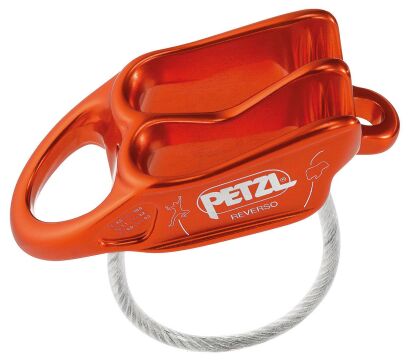 Przyrząd asekuracyjny PETZL Reverso czerwone