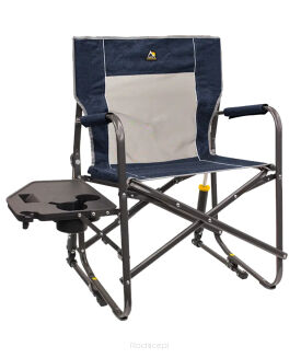 Krzesło GCI Outdoor Freestyle Rocker with Side Table - heathered indigo - 2