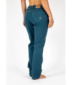 Spodnie jeansowe damskie E9 Lidia - plumbago - 4